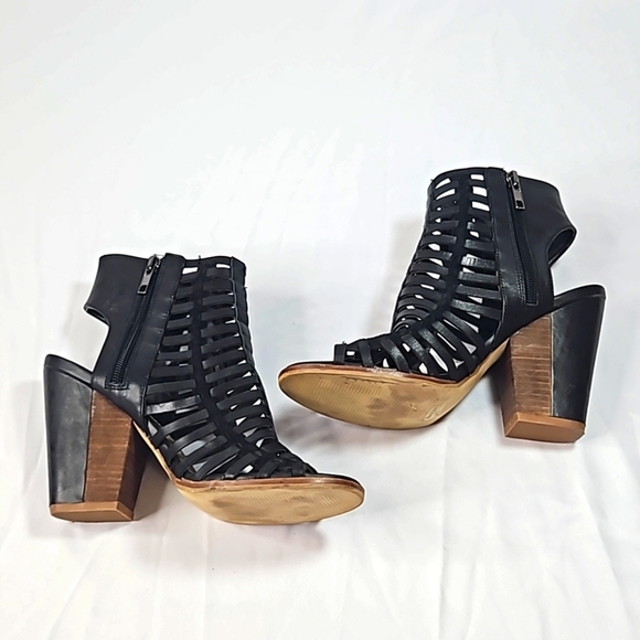 DV DOLCE VITA Cage Block Heels Sz 7.5 - Picture 8 of 8